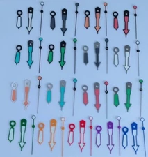 1 Set Color Luminous Watch Hands 12.5x12.5x8.5mm for NH35/36