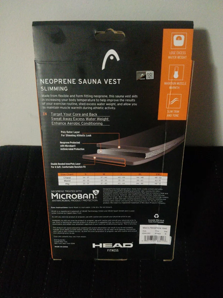 Head sauna vest hotsell