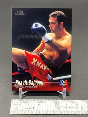 Xhavit Bajrami K-1 Grand Prix Card 020 TCG Epoch 2001 Japanese | eBay