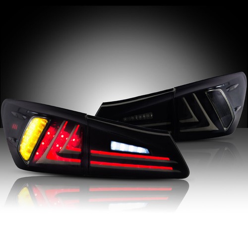 Par de luces traseras VLAND FULL LED para Lexus IS250 IS350 ISF 2006-2013 - Imagen 10 de 15