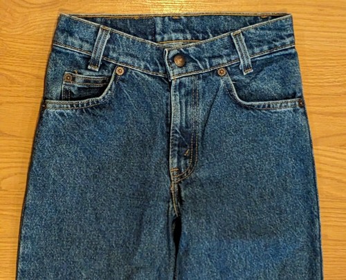 Lot of 2 Vintage Levi's Levi Strauss 550 Relaxed-Fit Boys Jeans Orange Tab - 10 - Picture 4 of 12