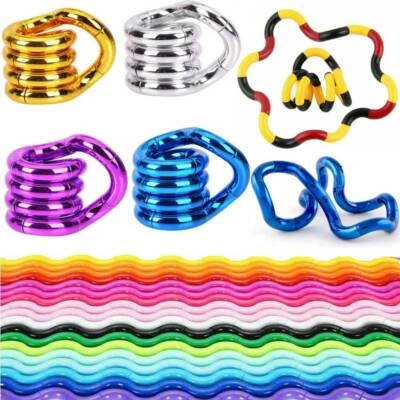 MARKENLOS Zappeln Fiddle Twist String Tangles Spielzeug Entspannen Stress ADHS Sensorische