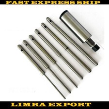 Valve Seat Grinder Pilot Set Of 6 Pcs Top .375" 5 to 8mm + Black & Decker Holder