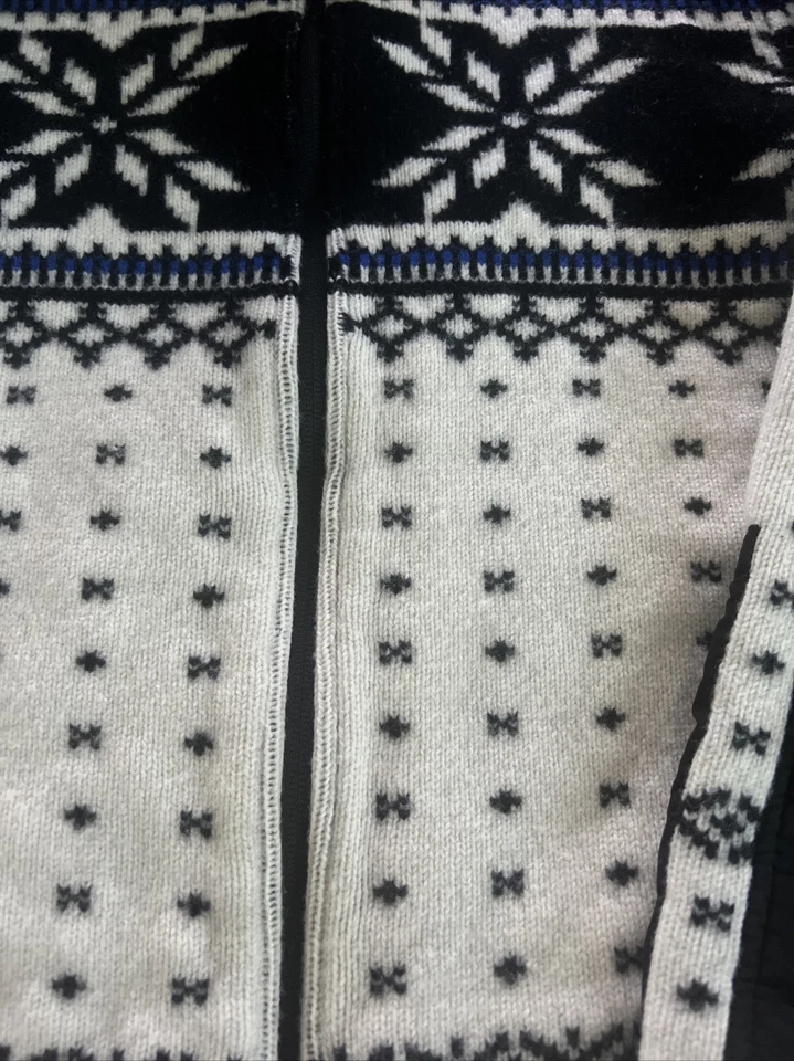 AZTECH MOUNTAIN $675 Abrigo Suéter Lana Aspen Escama Mujeres Esquí Cremallera Gruesa Foto 3 de 4