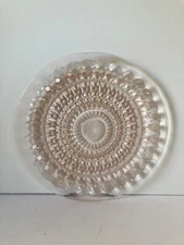 Jeanette Pink HOLIDAY aka BUTTONS & BOWS Serving or Dinner Plate, 9 inches