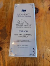Mosheko Mineral Beauty Purifying Cleansing Toner Milk 4 oz - MSRP $129.99. SW3