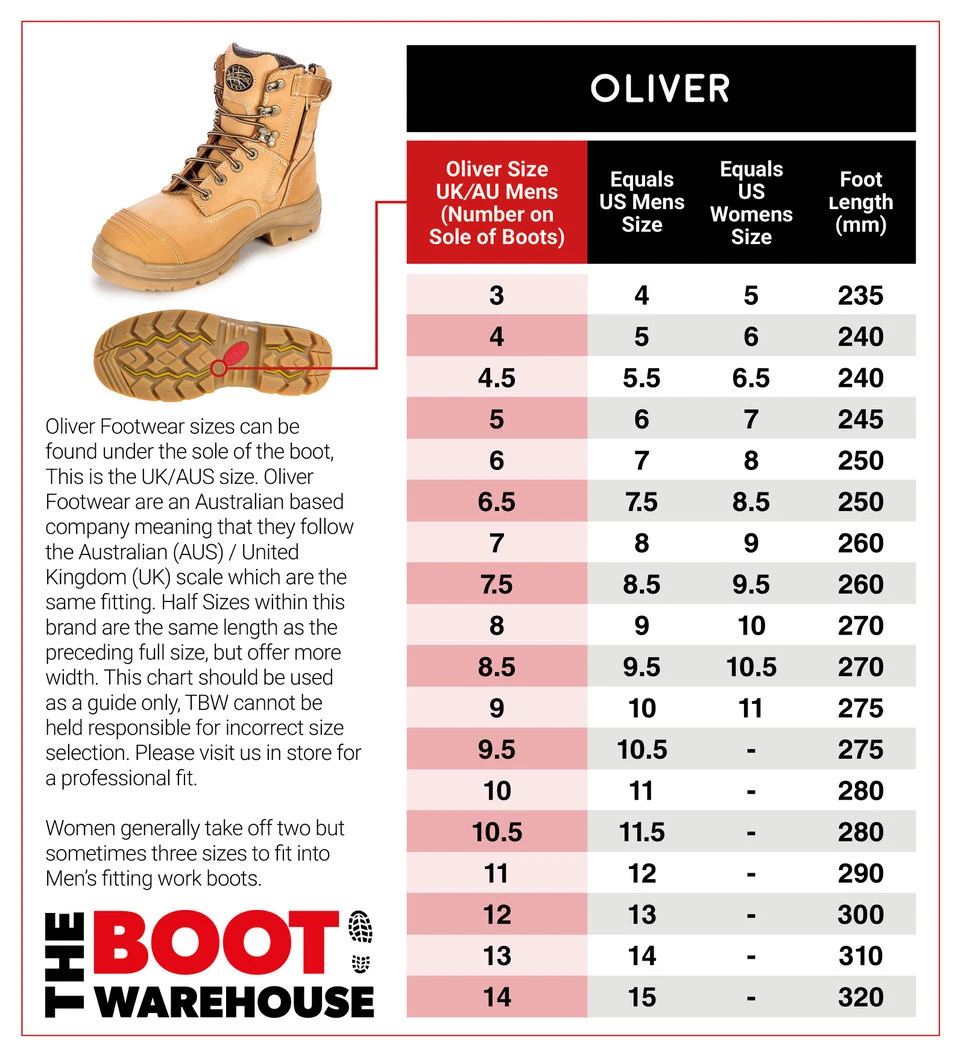 Oliver Work Boots 55332 150mm 6