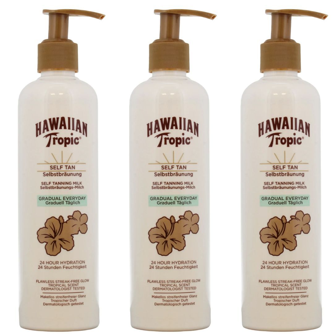 Leche autobronceadora Hawaiian Tropic 290 ml