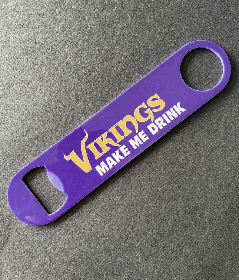 Minnesota Vikings Funny Speed Bottle Opener Bartender Beer