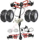Go Kart Front & Rear Drive Shaft CV Axle Kit Reverse Swing Arm for ATV UTV Buggy
