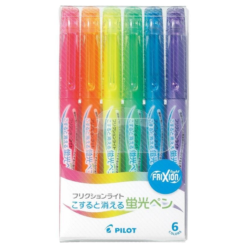 Frixion Light 6 Colors Sfl-60sl-6c Japan