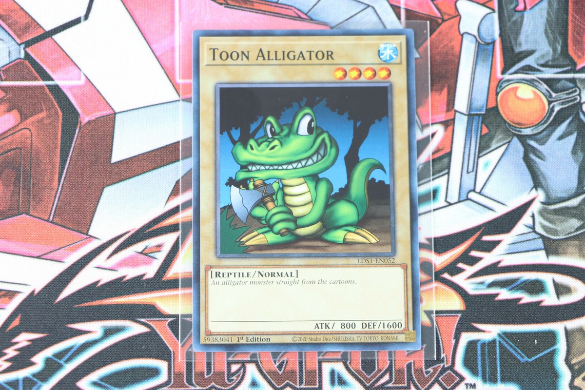YuGiOh Toon Alligator LDS1-EN052 1st Edition Common | eBay