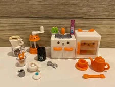 RARE Dollhouse Miniature Neco Cat Coffee Kitchenware Doll Food