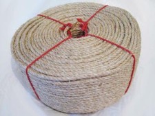 Natural Sisal Rope Hemp Cord 12MM x 220M (Handrail Cat Scratch Post Garden)