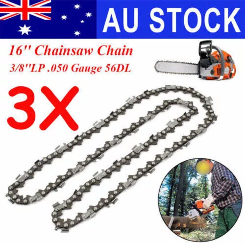 3PCS Chainsaw Chain Blade Saw Chains Semi Chisel 10" 12" 14" 16" 18" 20" 22 Inch - Picture 17 of 34