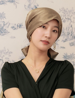 Japanese Chemo/Alopecia Hat Headwear Head Wrap Beanie Turban Free