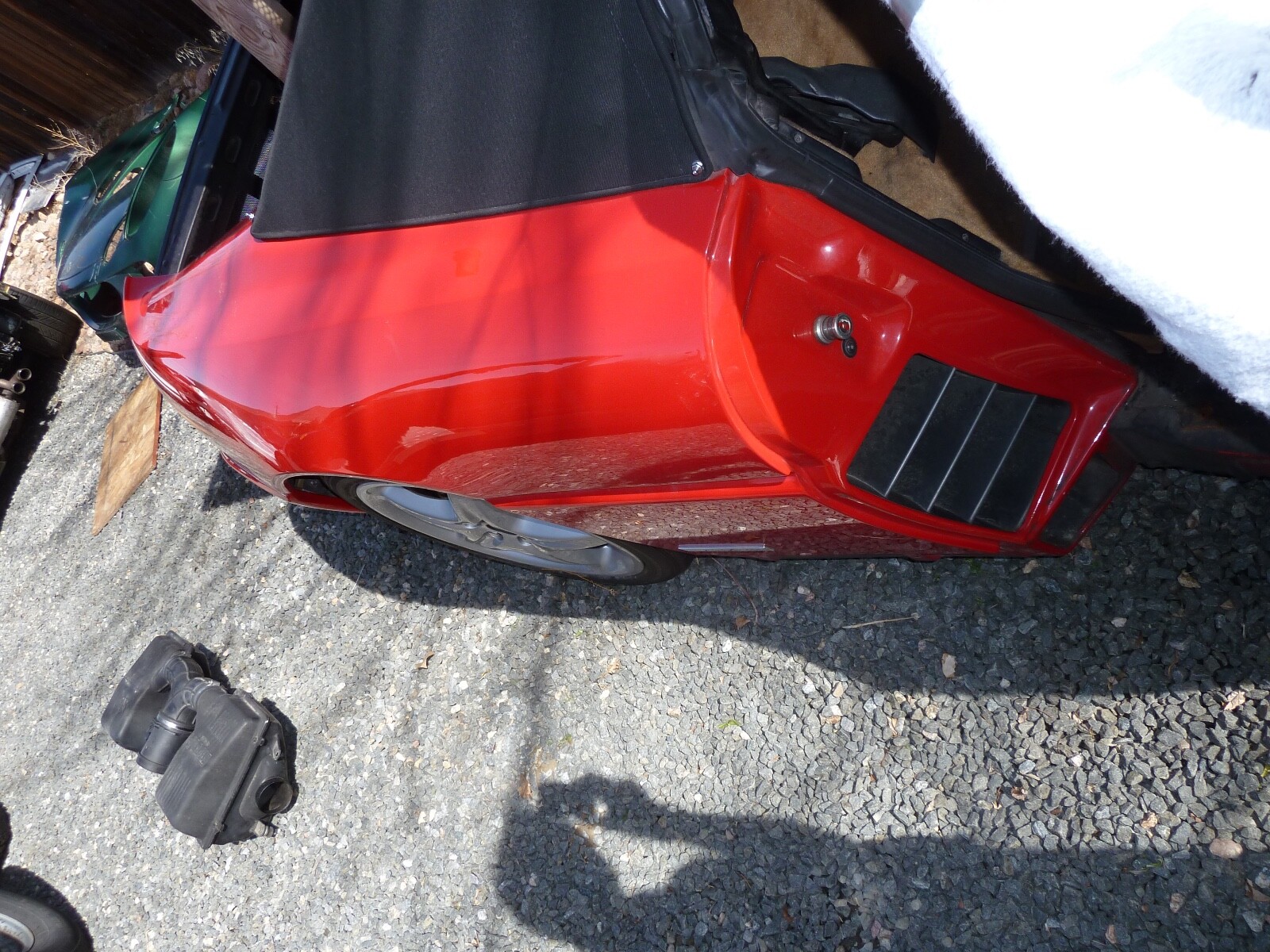 Ferrari 355 Convertible Spider Rear OEM Right Quarter Panel Wing Standard Cut