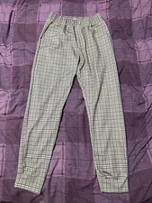 Fashion Y2K Plaid Dress Pants Jogger Style