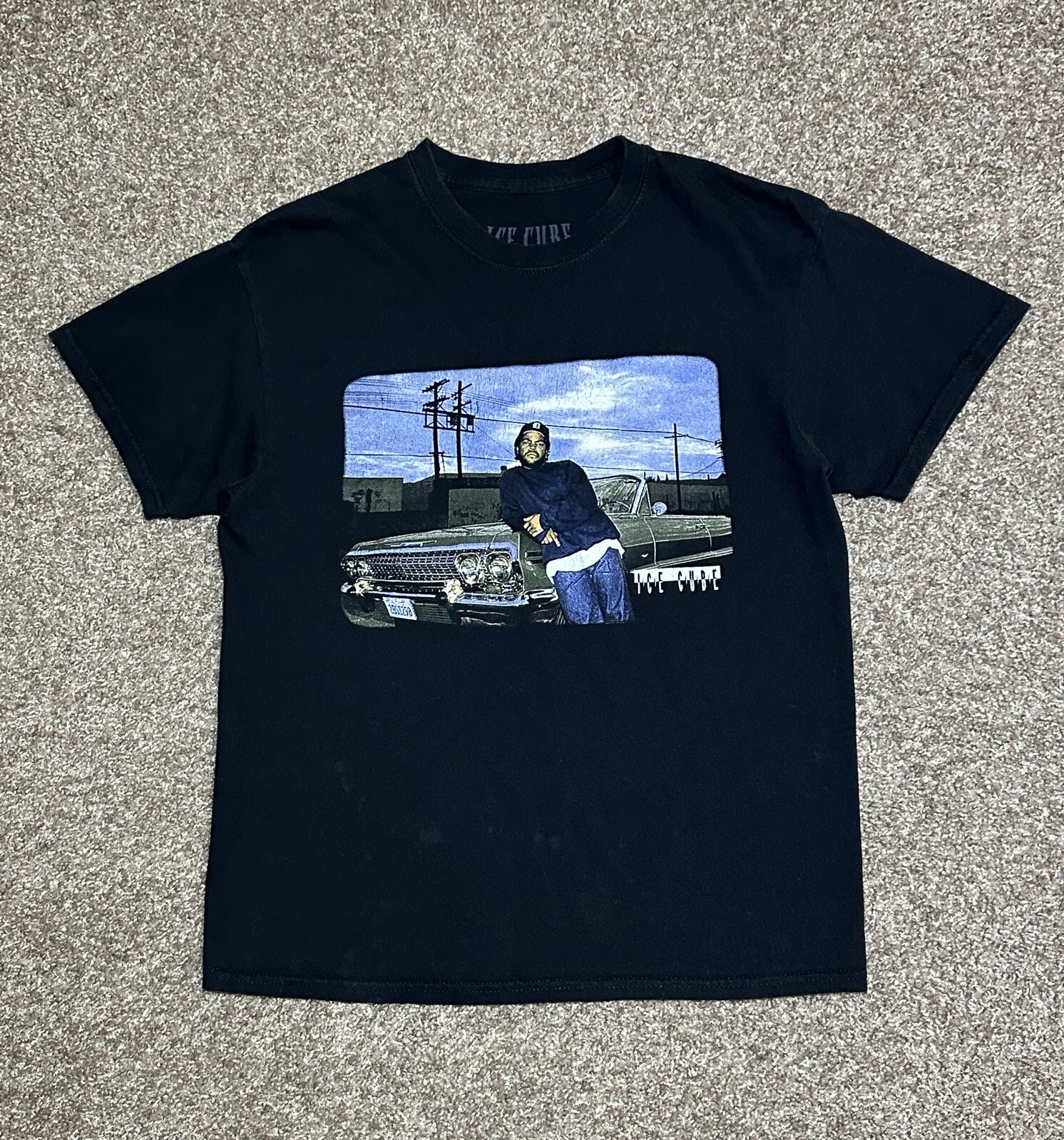 FILA T shirt uomo Ice Cube Lowrider Boyz N the Hood maglia grafica S S equipaggio taglia M