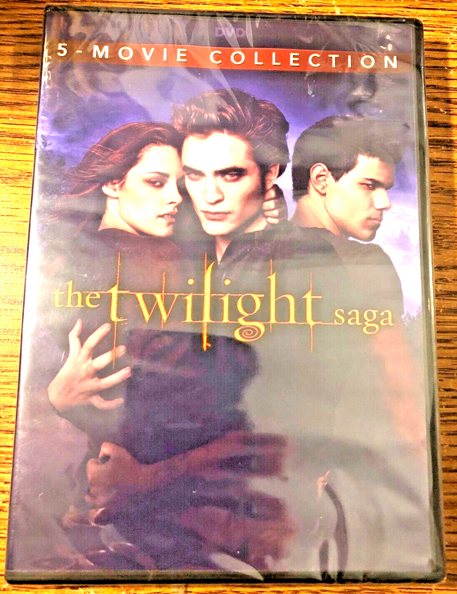 未使用The Twilight Saga 5巻セット（英語）English The Twilight Saga 5 Movie Collection DVD Complete Breaking Dawn