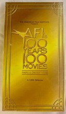 AFI 'S 100 Years 100 Movies VHS, CBS Special American Film Institute NEW SEALED