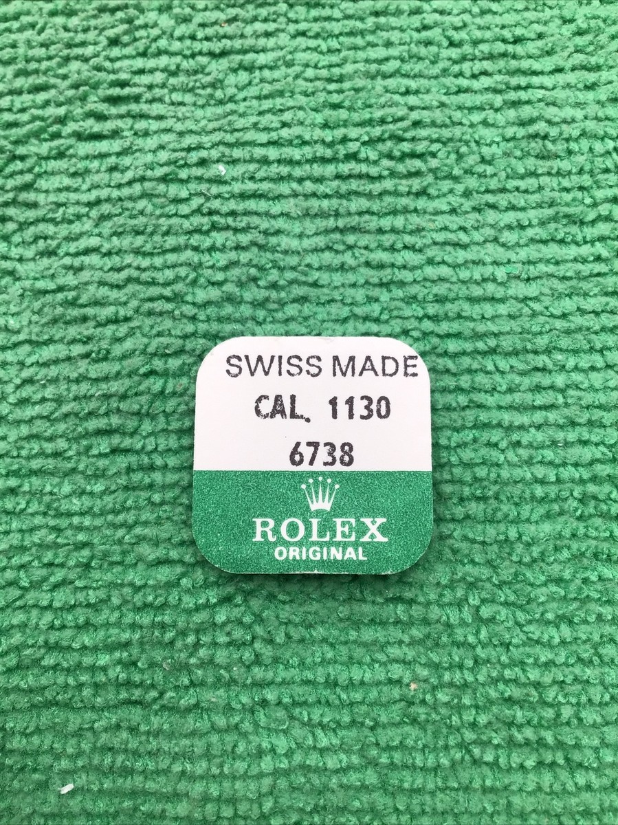 Rolex 1130 6738 Bolt Axle Genuine Swiss Watch Part, NOS