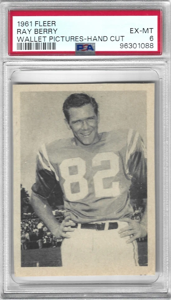 1961 Fleer Wallet PSA Graded HOF Set Break Starr, Taylor, Blanda, Layne You Pick - Image 4 of 4