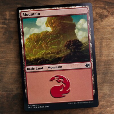 Mountain 60 - DDT - Magic The Gathering MTG - Land - Near Mint