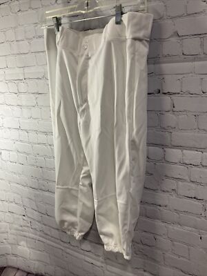 Pantalon de baseball Alleson adulte extra large 36x33 blanc