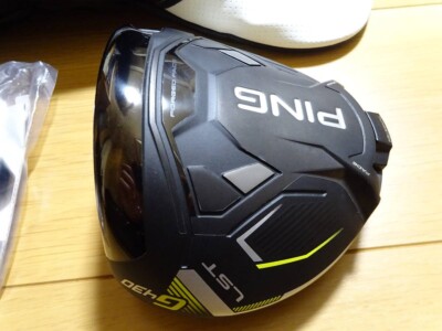 【kazuma】PING G430 LST 9° ヘッド+G430 4UT Ping G430 LST 9 Driver Head Only with Head Cover Wrench used