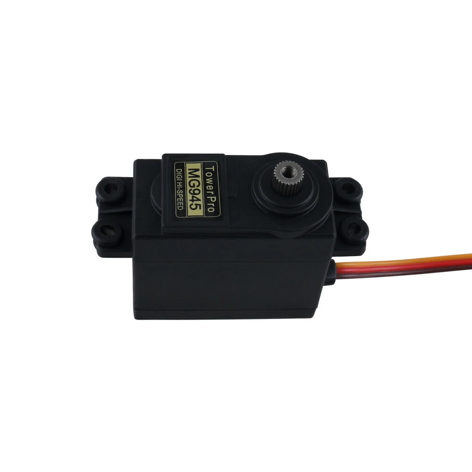 2 Stück Metall Getriebe 10KG Drehmoment High Speed ​​Analog Servo für RC/D MG945 - Bild 4 von 4