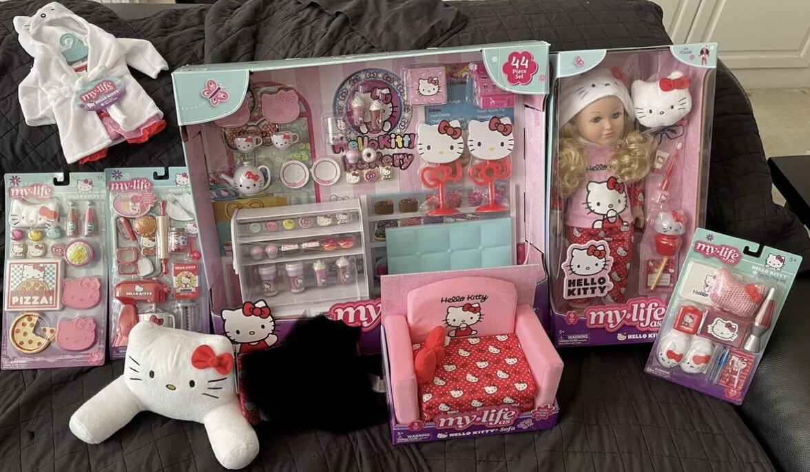 My Life As ULTIMATE Hello Kitty LOT Bakery Playset 18