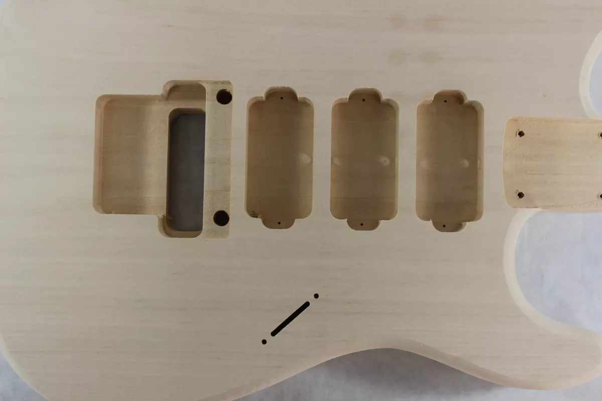 Basswood sale strat body