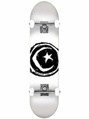 FOUNDATION　ファンデーション　7.75インチ　STAR&amp;MOON YO Foundation Skateboard Complete Star & Moon White 7.75