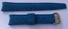 1970s Vintage Tropic Swiss 18mm Watch Bracelet BLUE