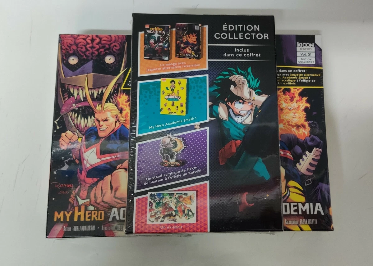 My Hero Academia Tome 31 Edition Collector DISPONIBLE My Hero Academia Collector Edition Tome 31 version Française. | eBay