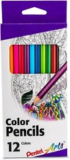 Pentel Arts Colored Pencils, Assorted Colors,...