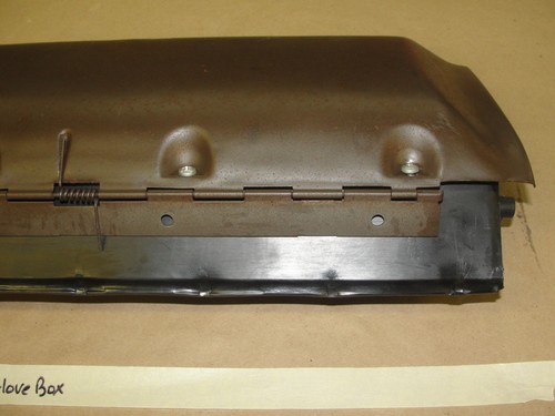 Factory Original 74 Plymouth Gran Fury DASH GLOVE BOX DOOR LID COMPARTMENT LINER - Picture 5 of 17