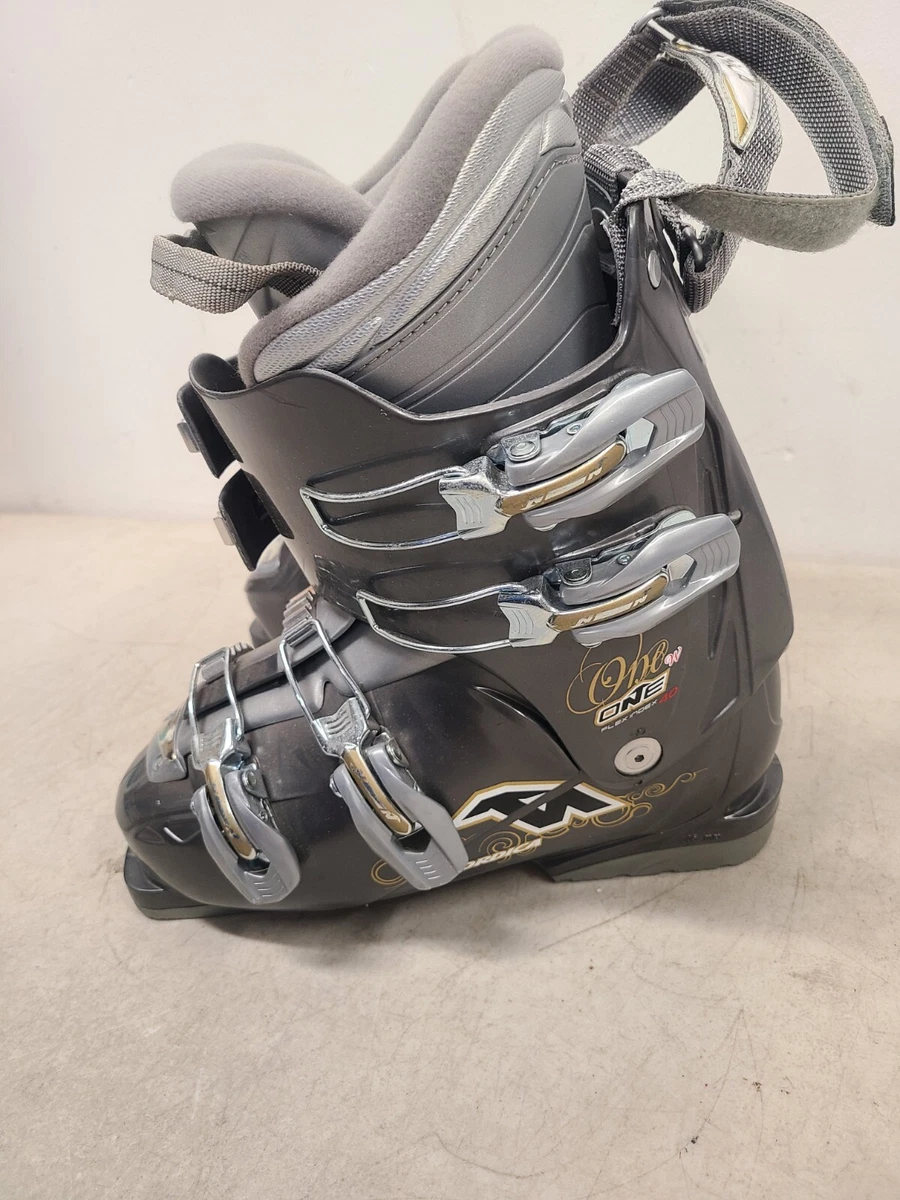 NORDICA ONE W ONE Flex Index 40 305mm Grey Silver Ski Boots 260