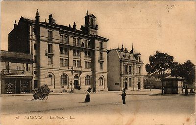 Old postcard Valencia La Poste (404232)