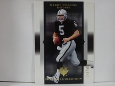 2005 Ultimate Collection Football Card #68 Kerry Collins /550