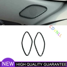 A Post Speaker Sticker Cover For Chevrolet Malibu 2016-2021 Vinyl Carbon Fiber