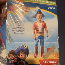 Halloween Costume NEW Toddler's Santiago of the Seas Nickelodeon 2T or 4T
