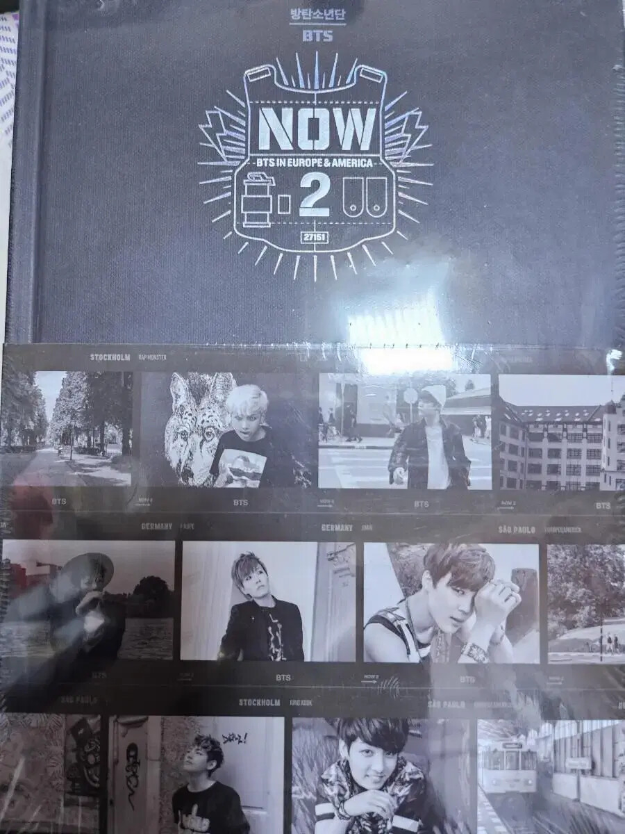 BTS NOW2 in Europe & America Complete Set DVD PHOTOBOOK GOODS