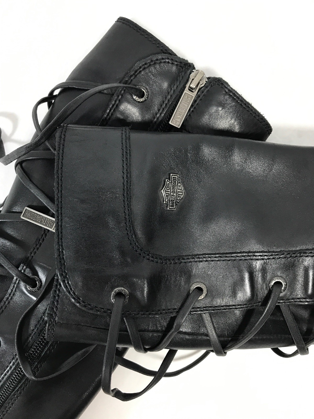 Harley-Davidson Negro botas Montar Para Mujeres botas De Montar botas Talla D88302 5.5 Medio como nuevo 62b780 Harley-Davidson Negro botas Montar Para Mujeres botas De Montar botas Talla D88302 5.5 Medio como nuevo 62b780
