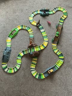 ELC Dino Adventure Flexi Track All Terrain Playset With Dinosaur Figures