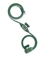 DEWENWILS 2 Prong Extension Cord 6 Ft, 3FT + 3FT Indoor Extension Cord,1 Pack