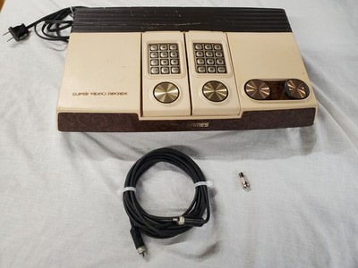 Rare Sears Tele-Games Super Video Arcade Intellivision System Console Tested