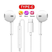 USB-C Wired In-Ear Earphones with Remote Mic