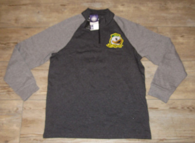 Oregon Ducks Captivating Apparel 1/4 Zip Mascot Logo Jacket size Men's Large